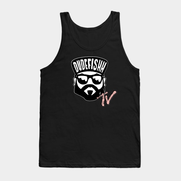 Dudefishh TV Standard Logo Tank Top by Fish On!